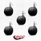 Service Caster 3'' Office Chair Casters Nylon Twin Wheel 7/16'' Grip Ring Stem, 5PK SCC-UHGR02S75-NYS-716-5 - alternate 4